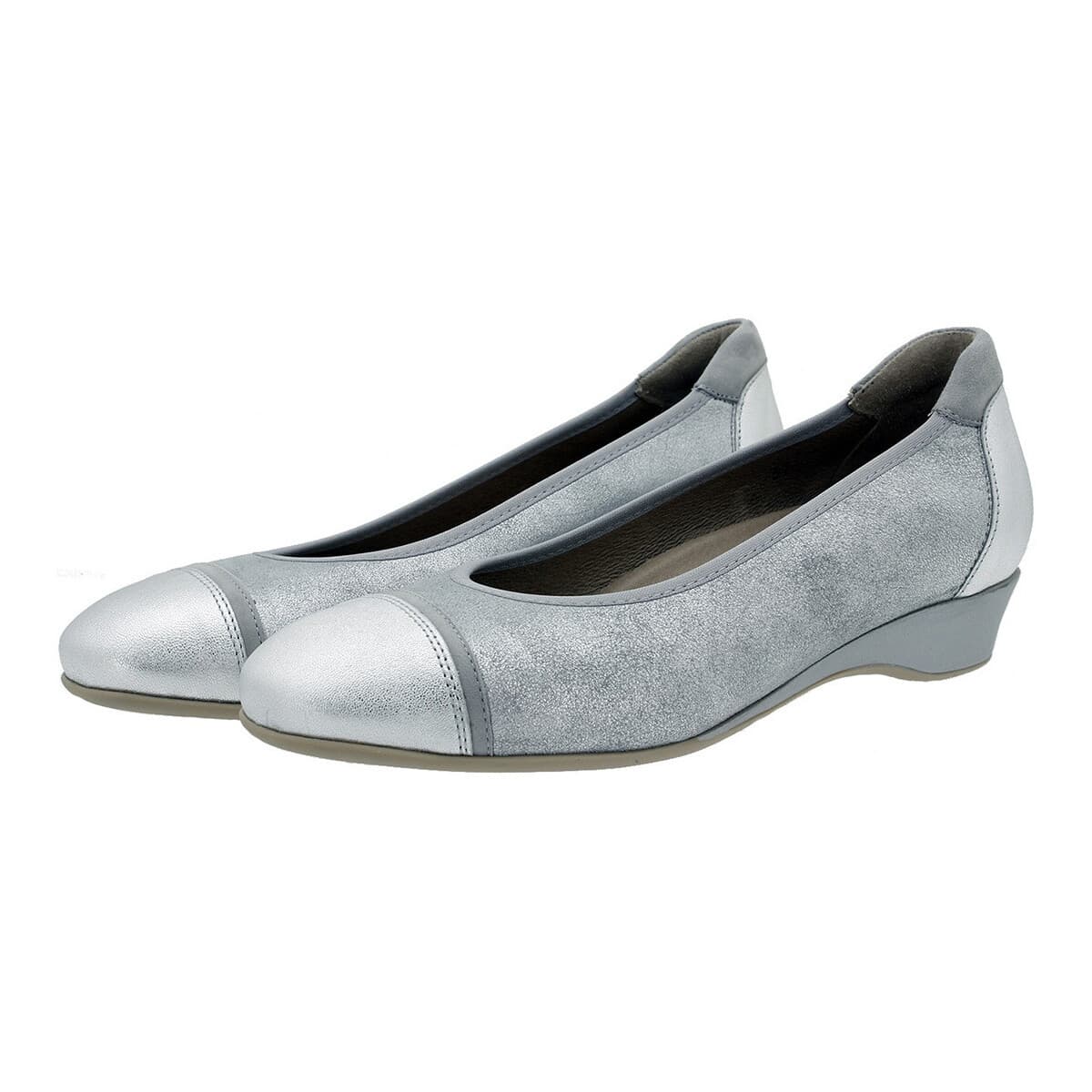 Women's Ballet Flats Piesanto Silver