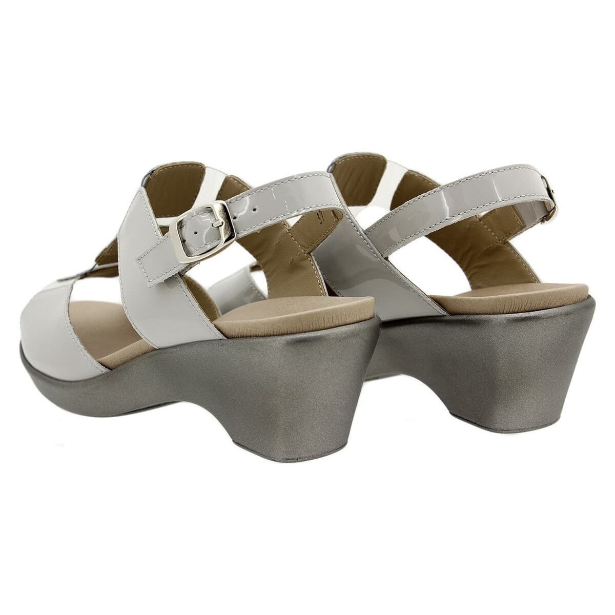 Women's Platforms Piesanto Silver
