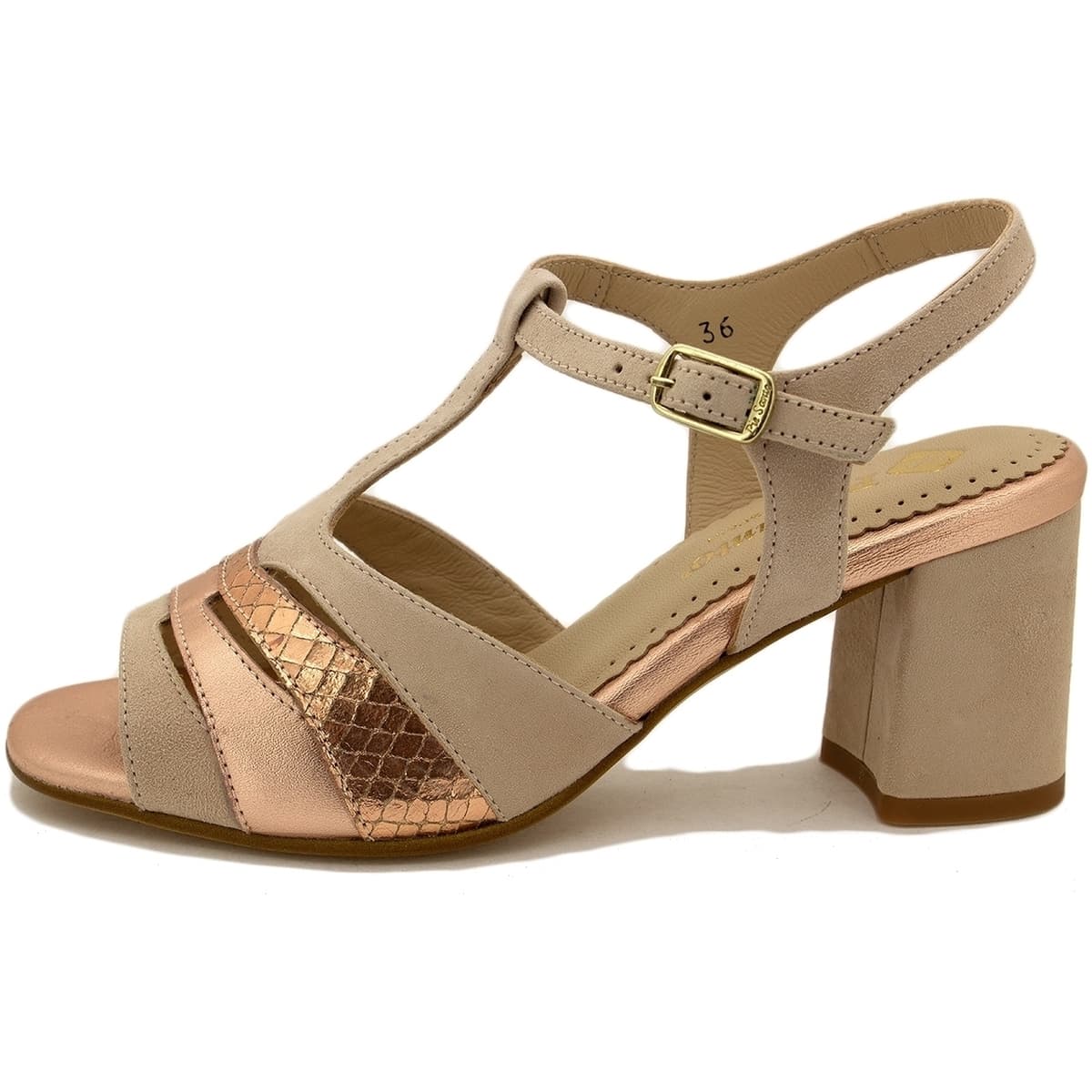 Σανδάλια με τακούνι Piesanto 190258