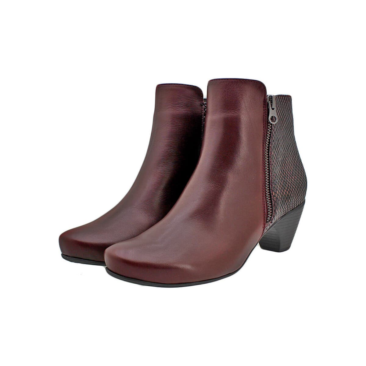 Women's Ankle Boots Piesanto Bordeaux