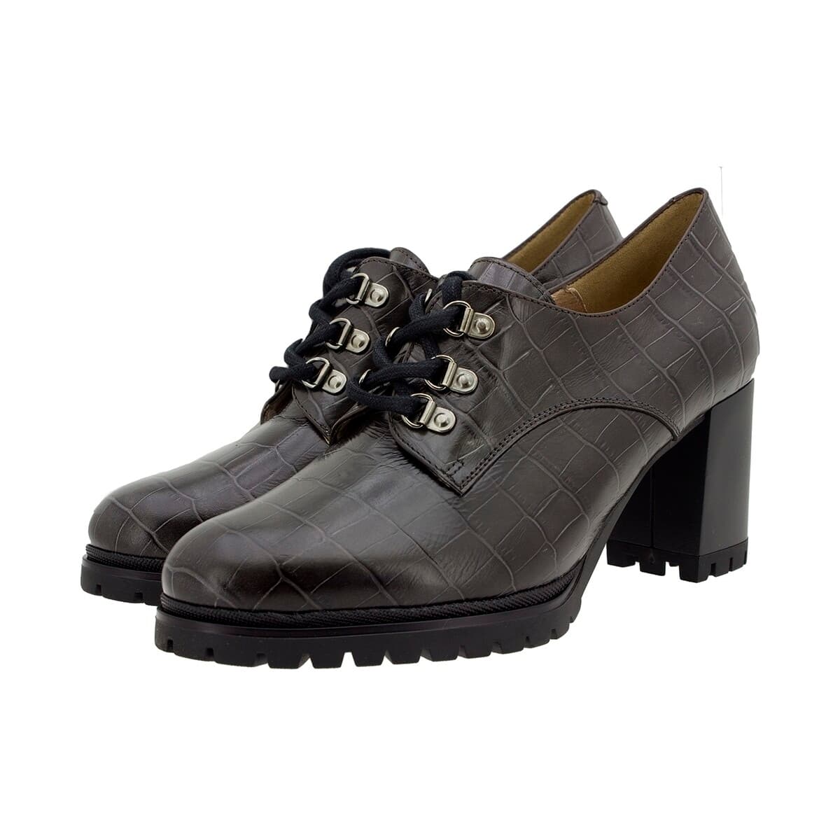 Women's Derby Shoes Piesanto Brown