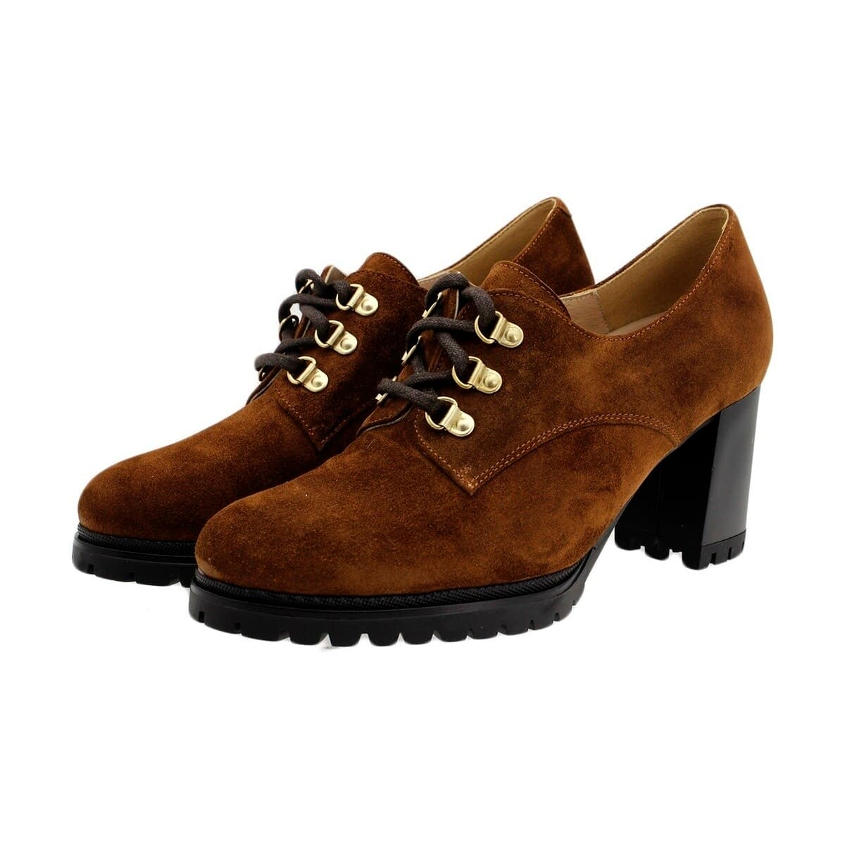 Women's Derby Shoes Piesanto Brown