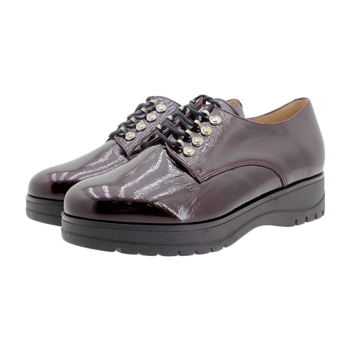 Women's Derby Shoes Piesanto Bordeaux