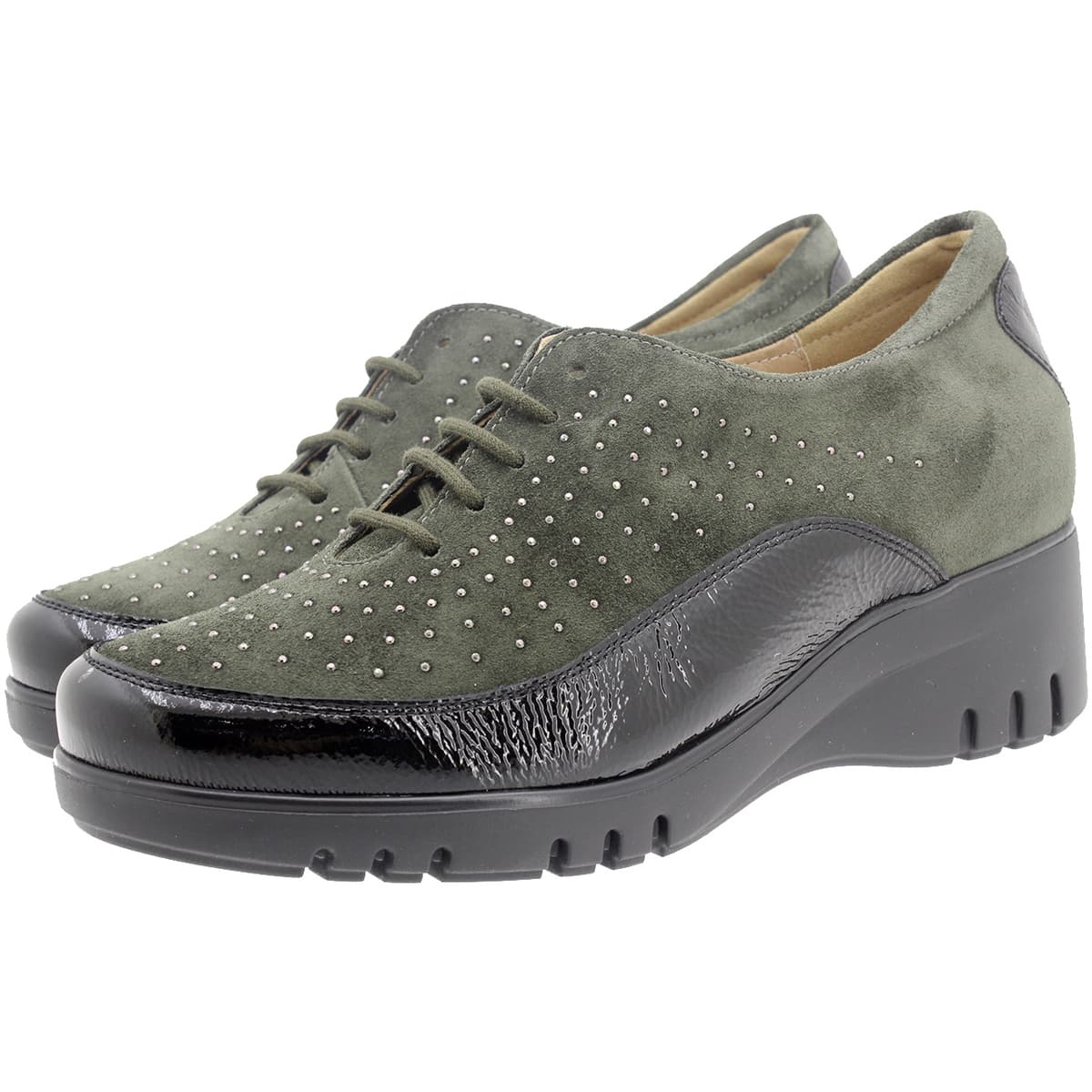 Women's Derby Shoes Piesanto Brown