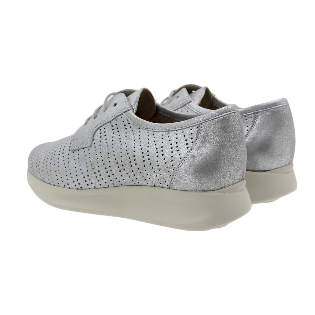 Women's Derby Shoes Piesanto Silver