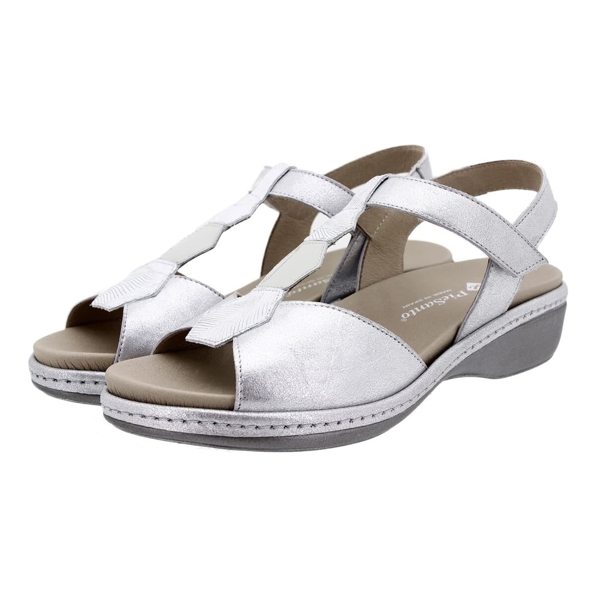 Women's Platforms Piesanto Silver