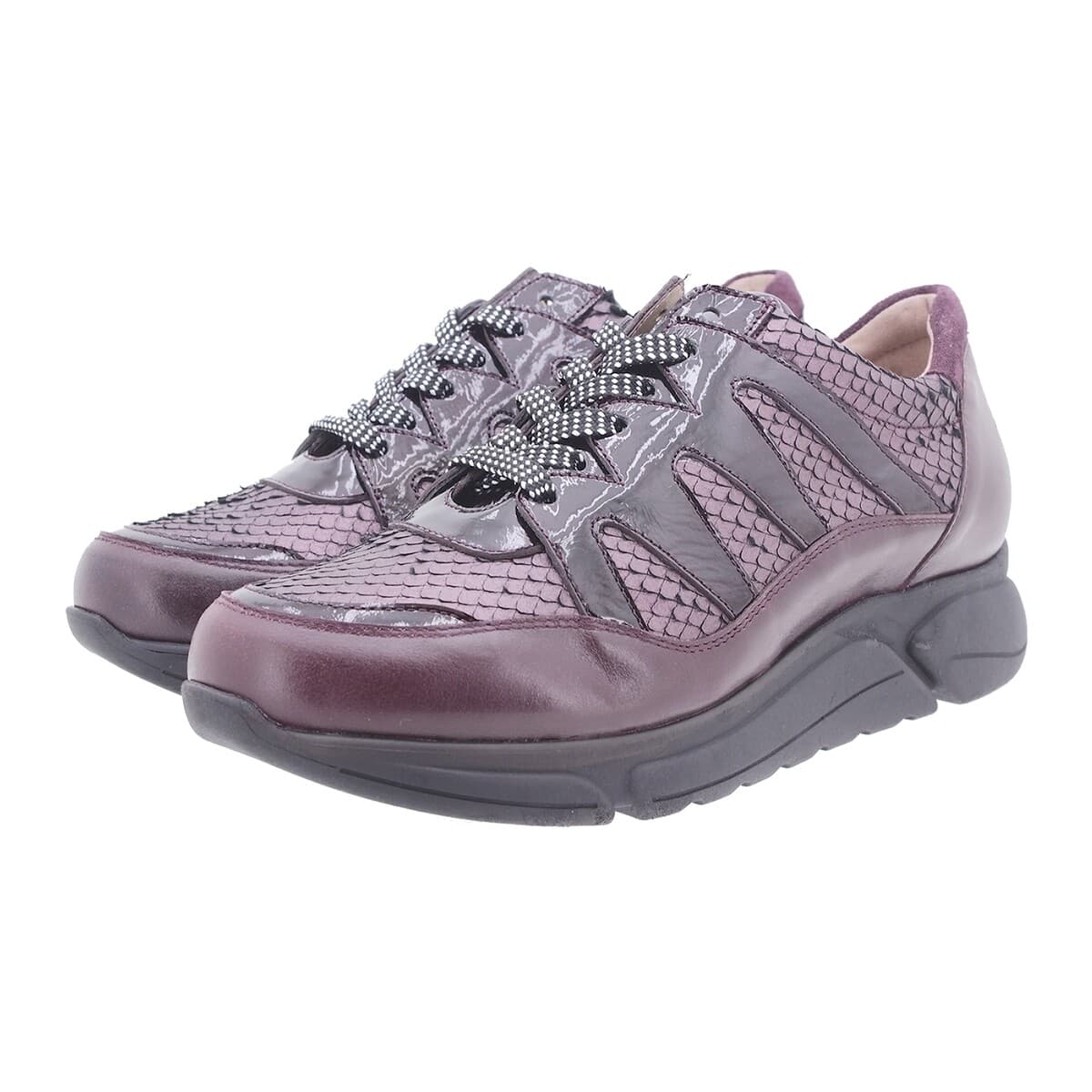 Women's Sneakers Piesanto Bordeaux