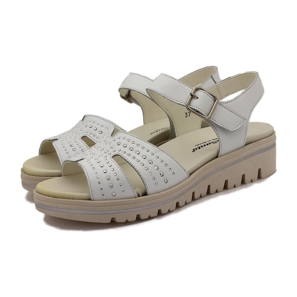 Women's Platforms Piesanto White
