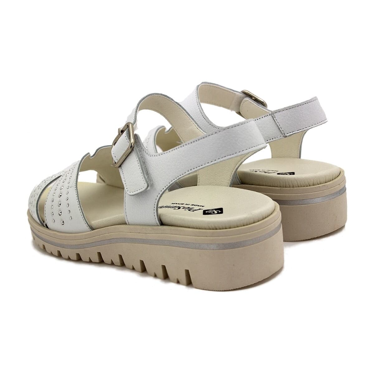 Women's Platforms Piesanto White