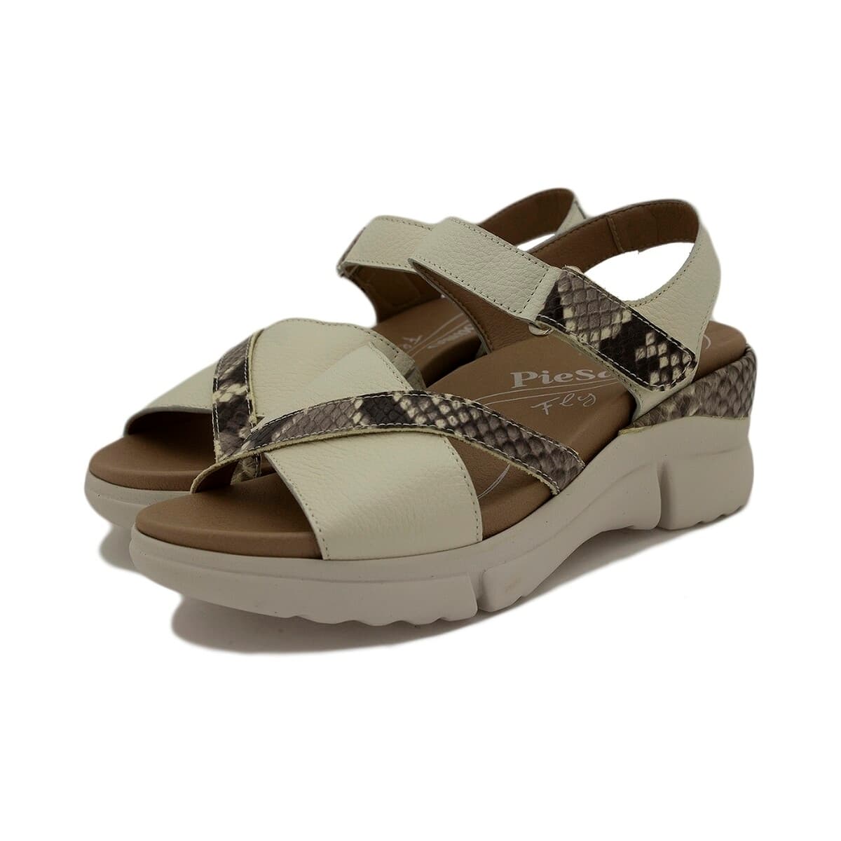 Women's Platforms Piesanto White