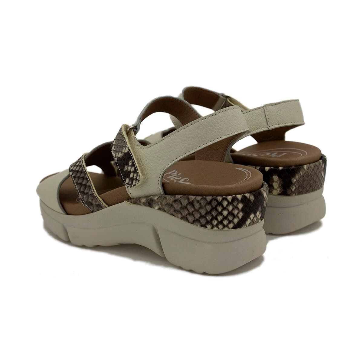 Women's Platforms Piesanto White