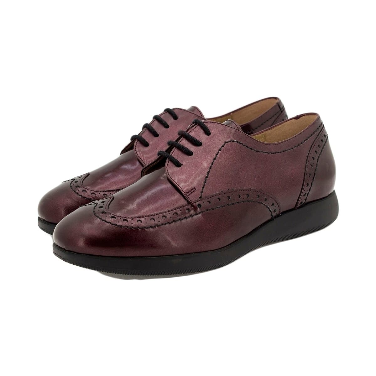 Women's Derby Shoes Piesanto Bordeaux