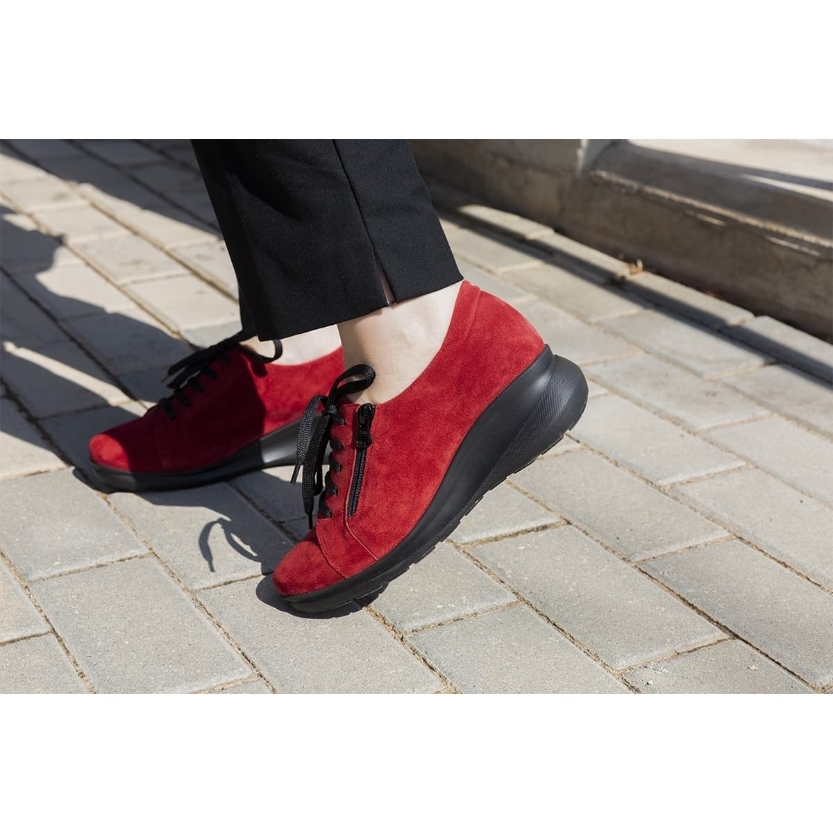 Women's Derby Shoes Piesanto Bordeaux