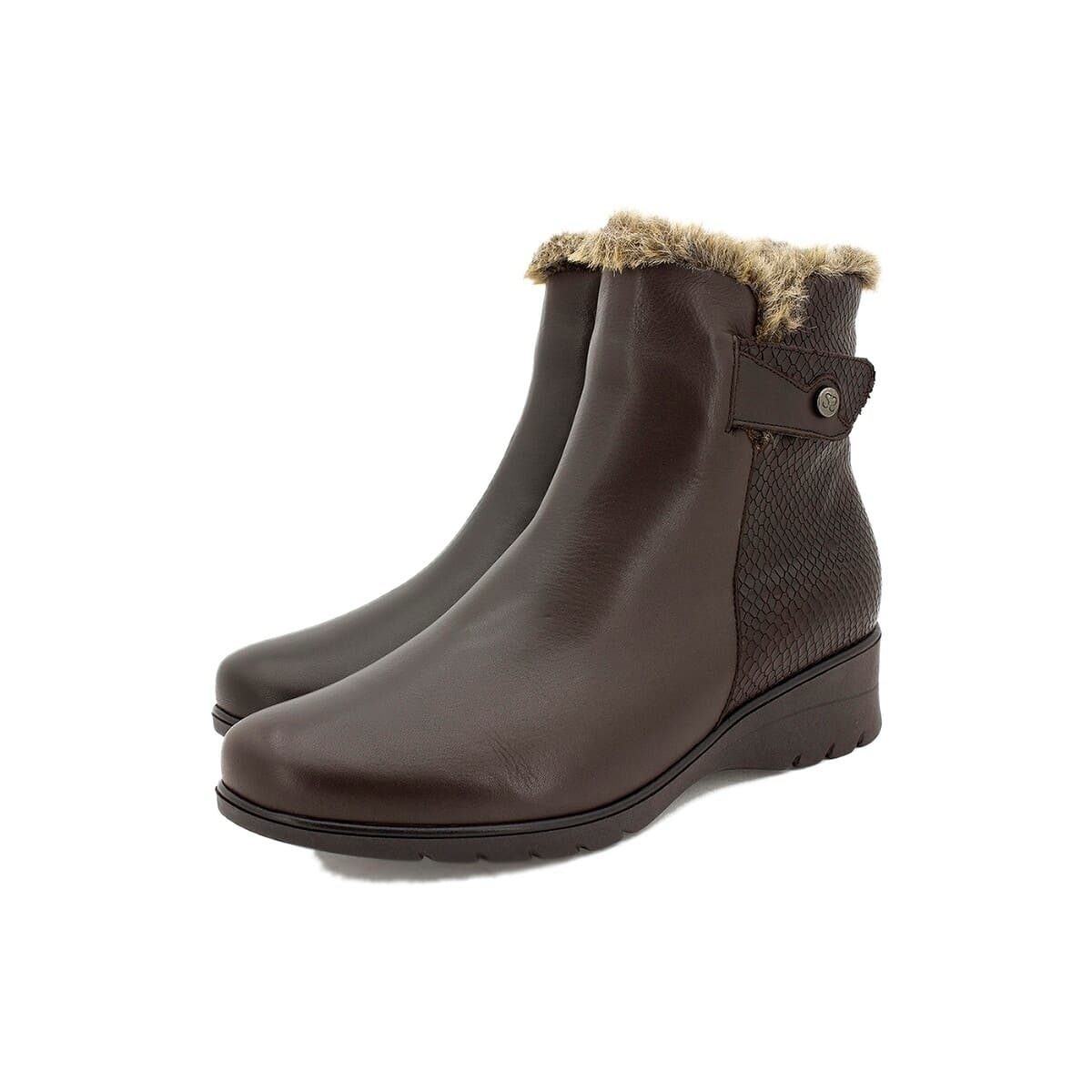Women's Ankle Boots Piesanto Brown