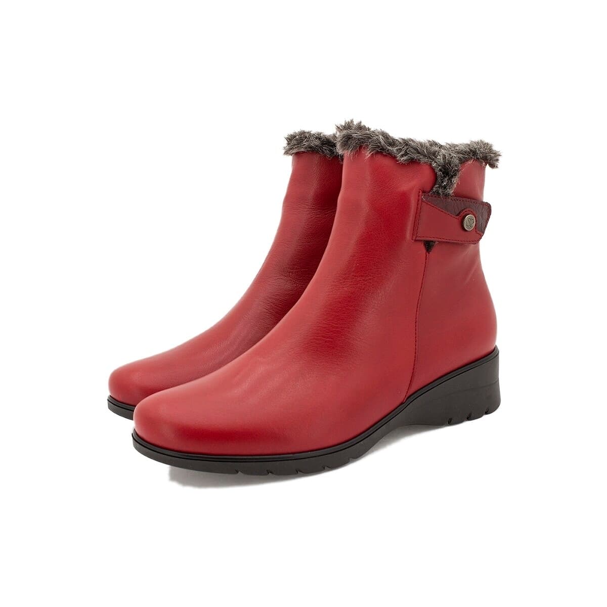 Women's Ankle Boots Piesanto Bordeaux