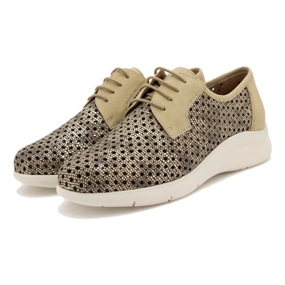 Women's Derby Shoes Piesanto Brown