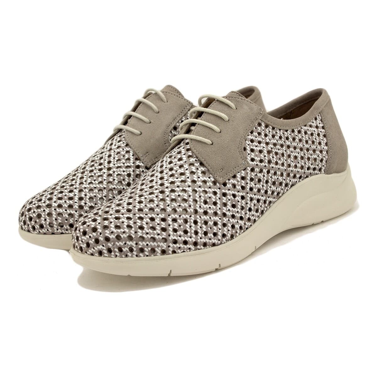Women's Derby Shoes Piesanto Silver
