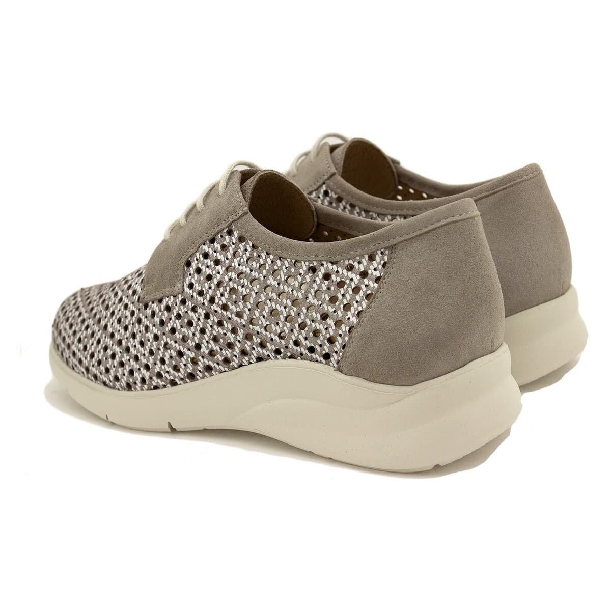 Women's Derby Shoes Piesanto Silver