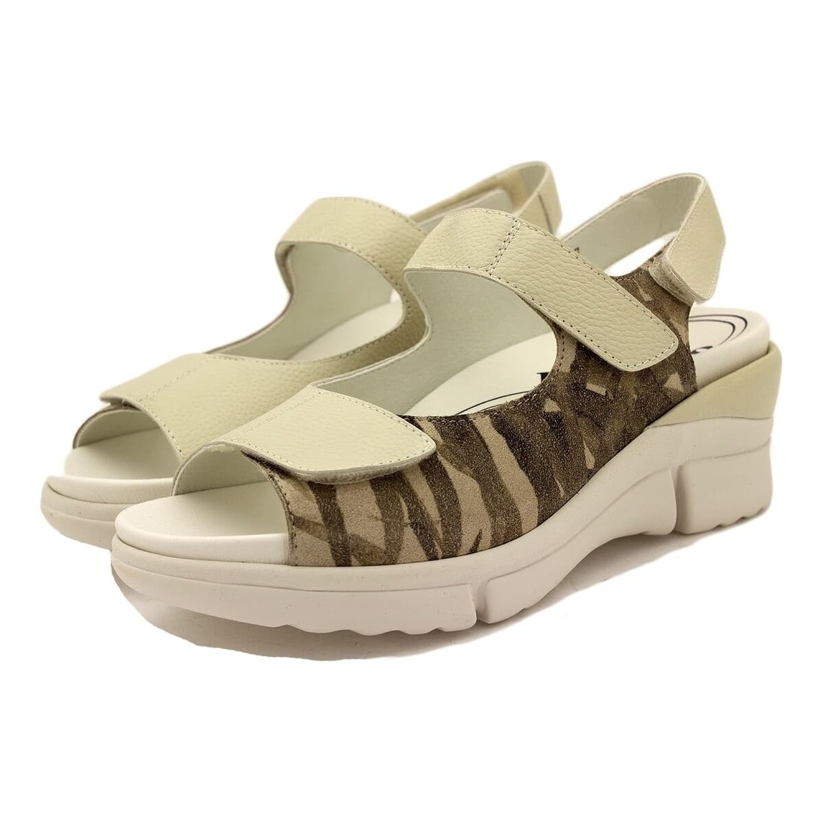 Women's Platforms Piesanto White