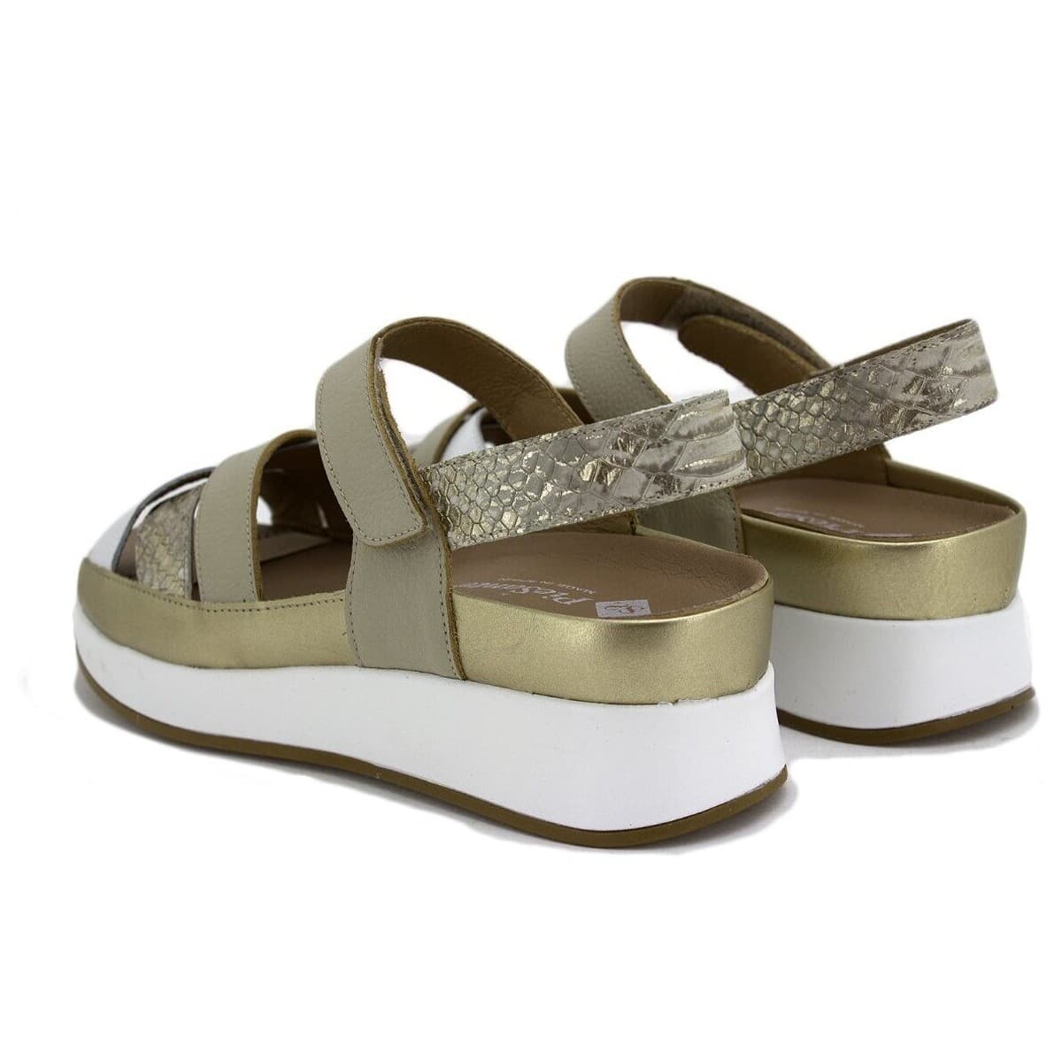 Women's Platforms Piesanto White