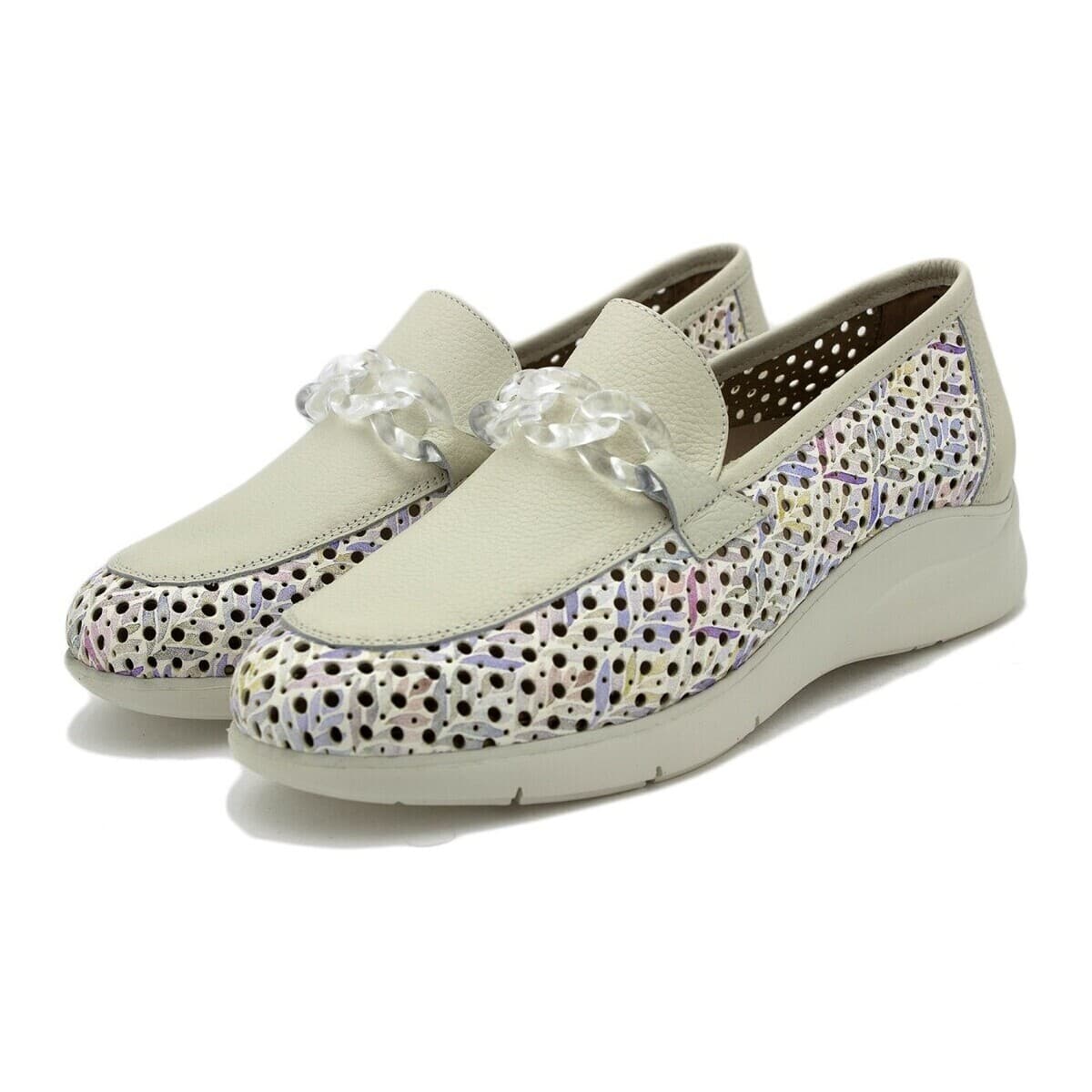 Women's Loafers Piesanto White