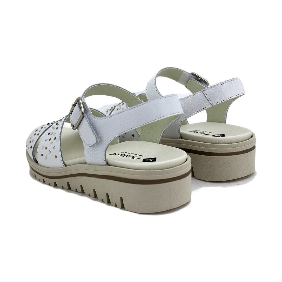 Women's Platforms Piesanto White