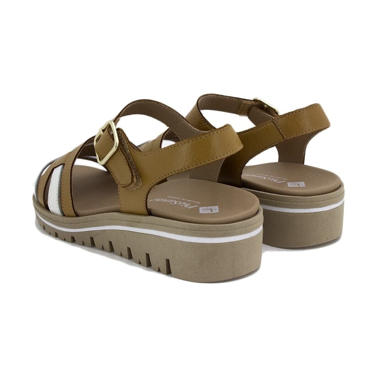 Women's Platforms Piesanto White