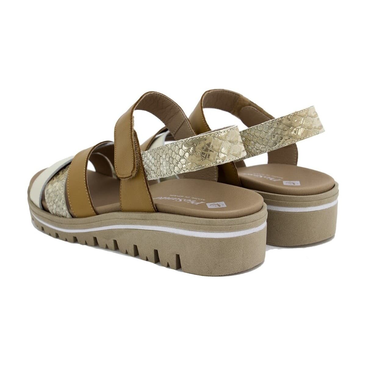 Women's Platforms Piesanto White