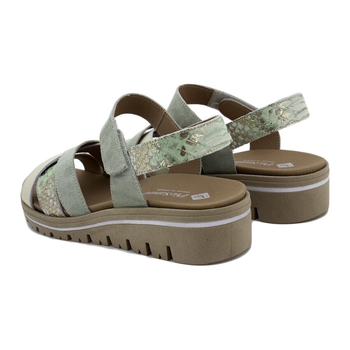 Women's Platforms Piesanto White