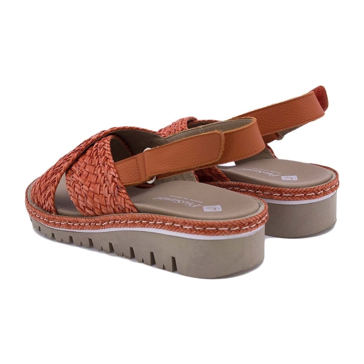 Women's Platforms Piesanto Orange