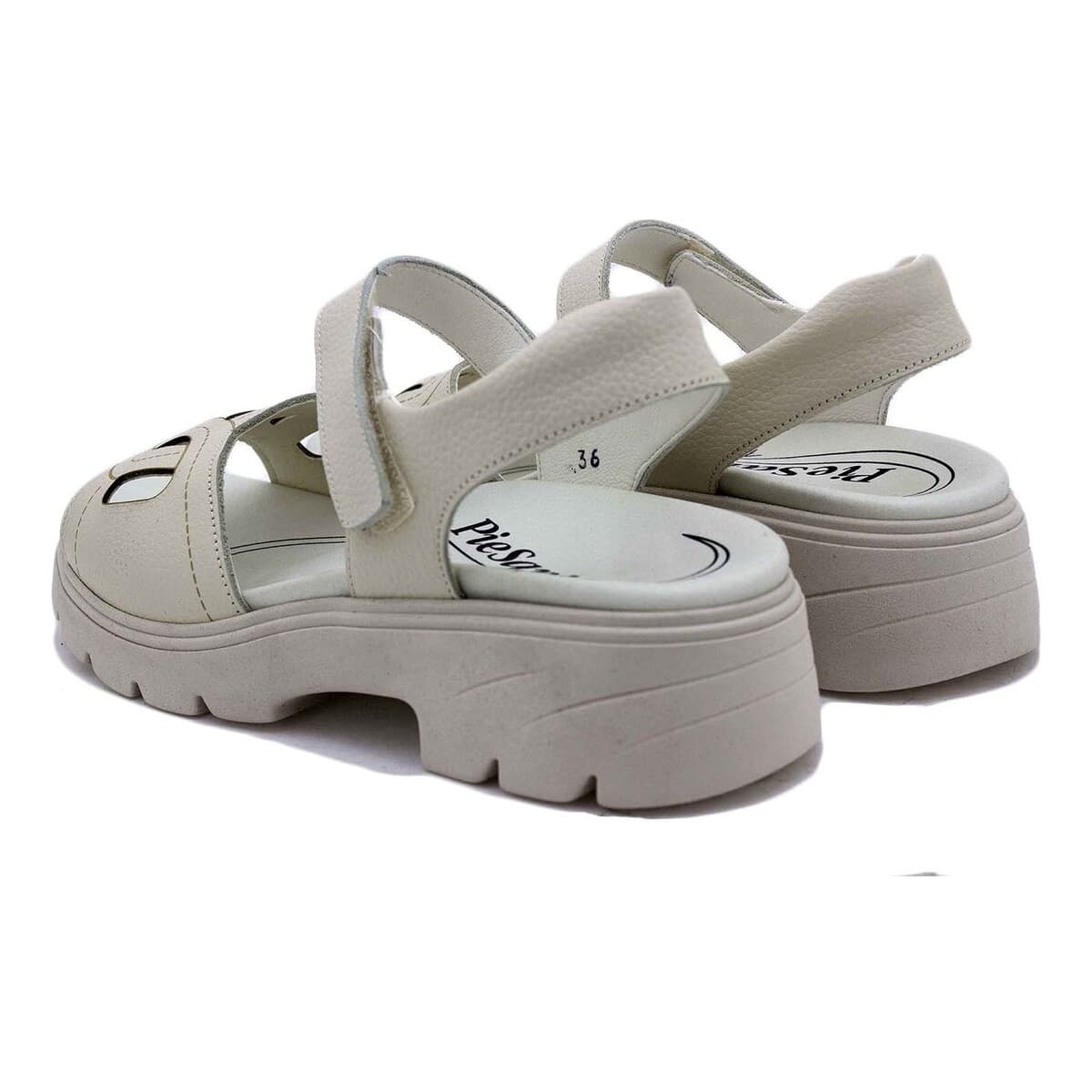 Women's Platforms Piesanto White