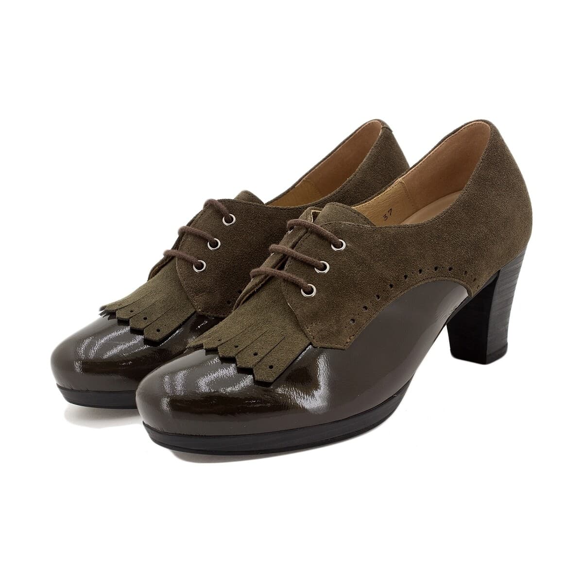 Women's Derby Shoes Piesanto Brown