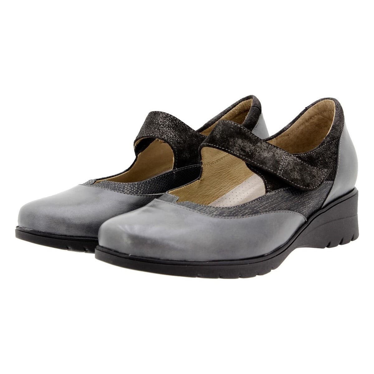 Women's Ballet Flats Piesanto Gray