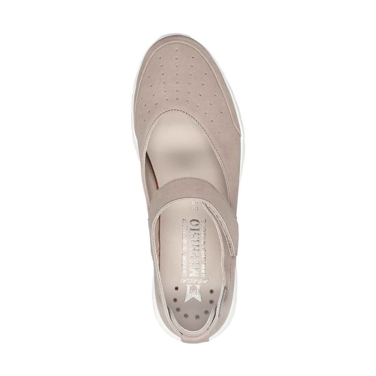 Women's Ballet Flats Mephisto Beige