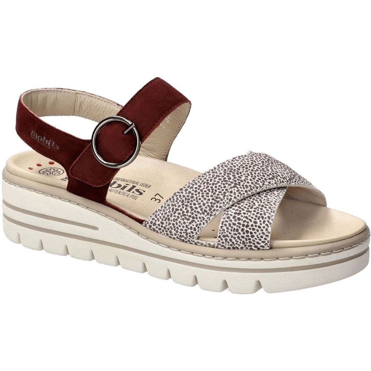 Women's Platforms Mephisto Red