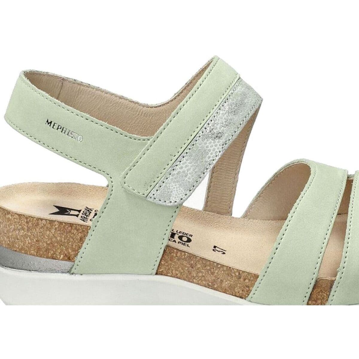 Women's Platforms Mephisto Green