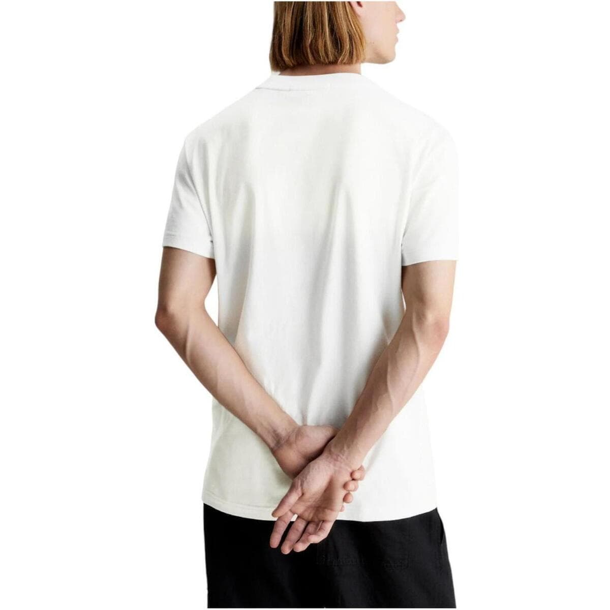 Men's T-Shirts Calvin Klein Beige