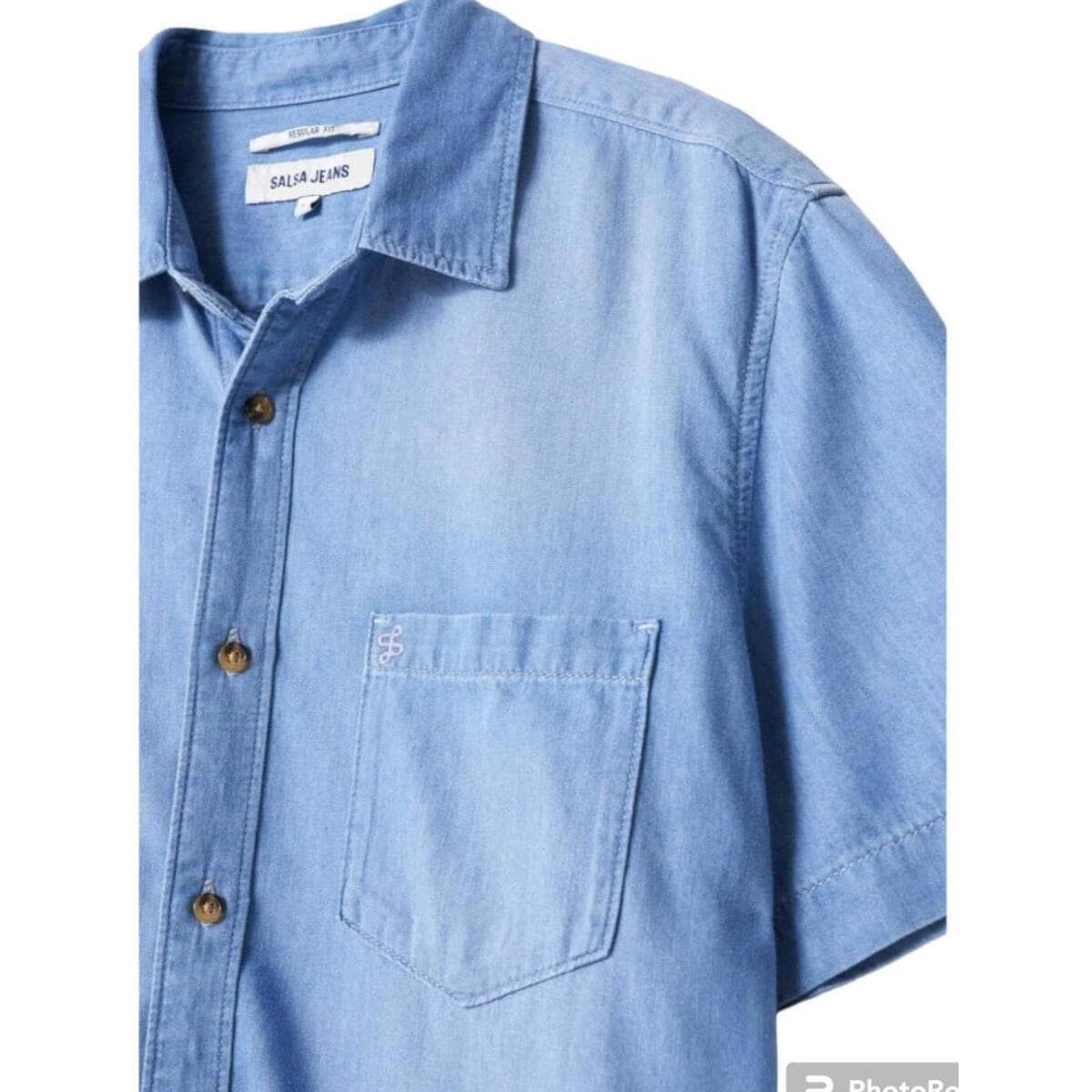 Men's Shirts Salsa Blue