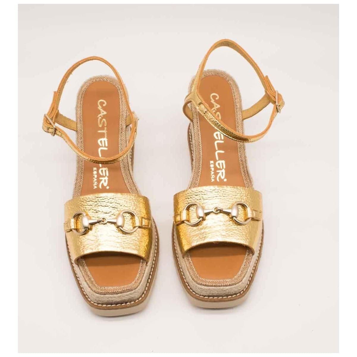 Women's Espadrilles Casteller Gold