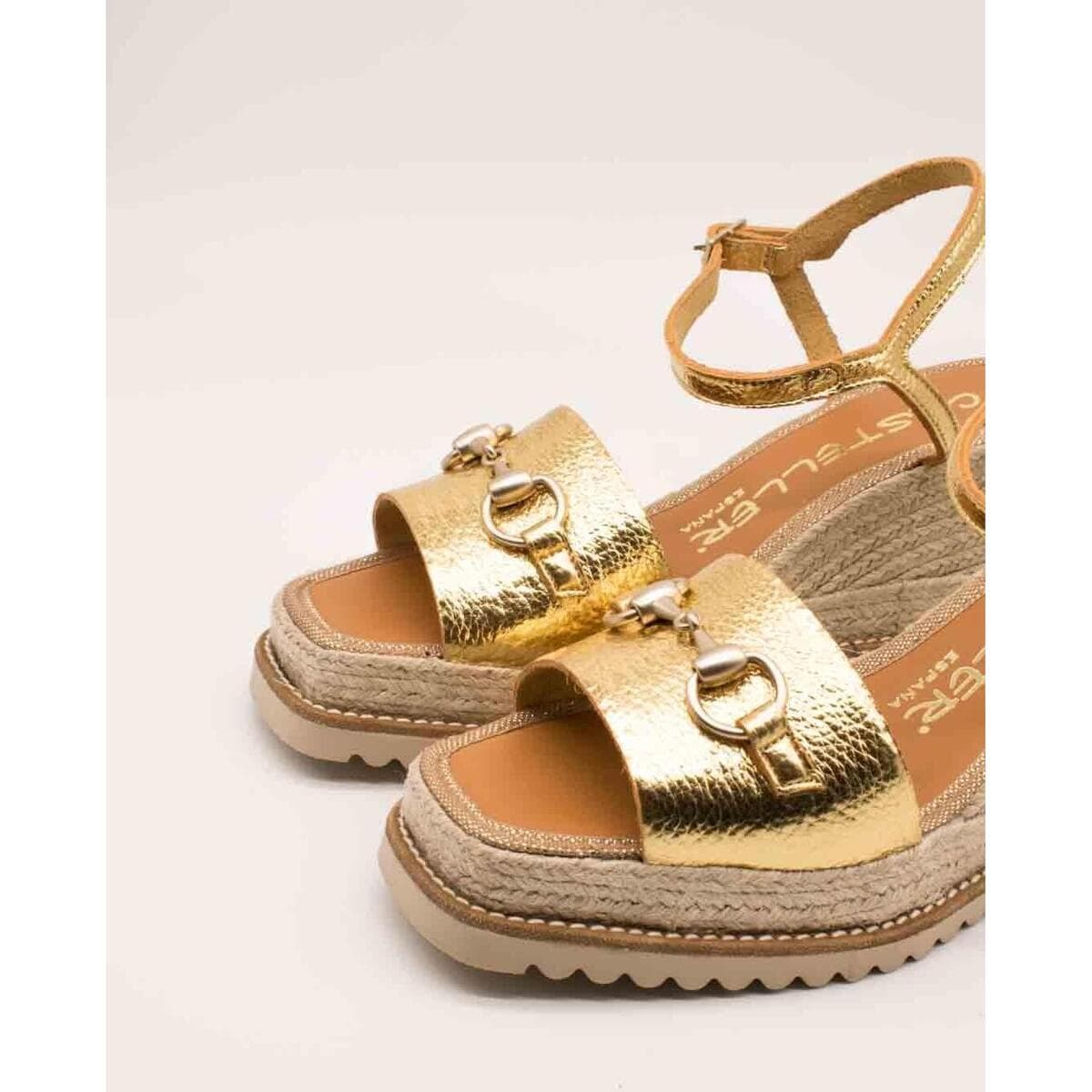 Women's Espadrilles Casteller Gold