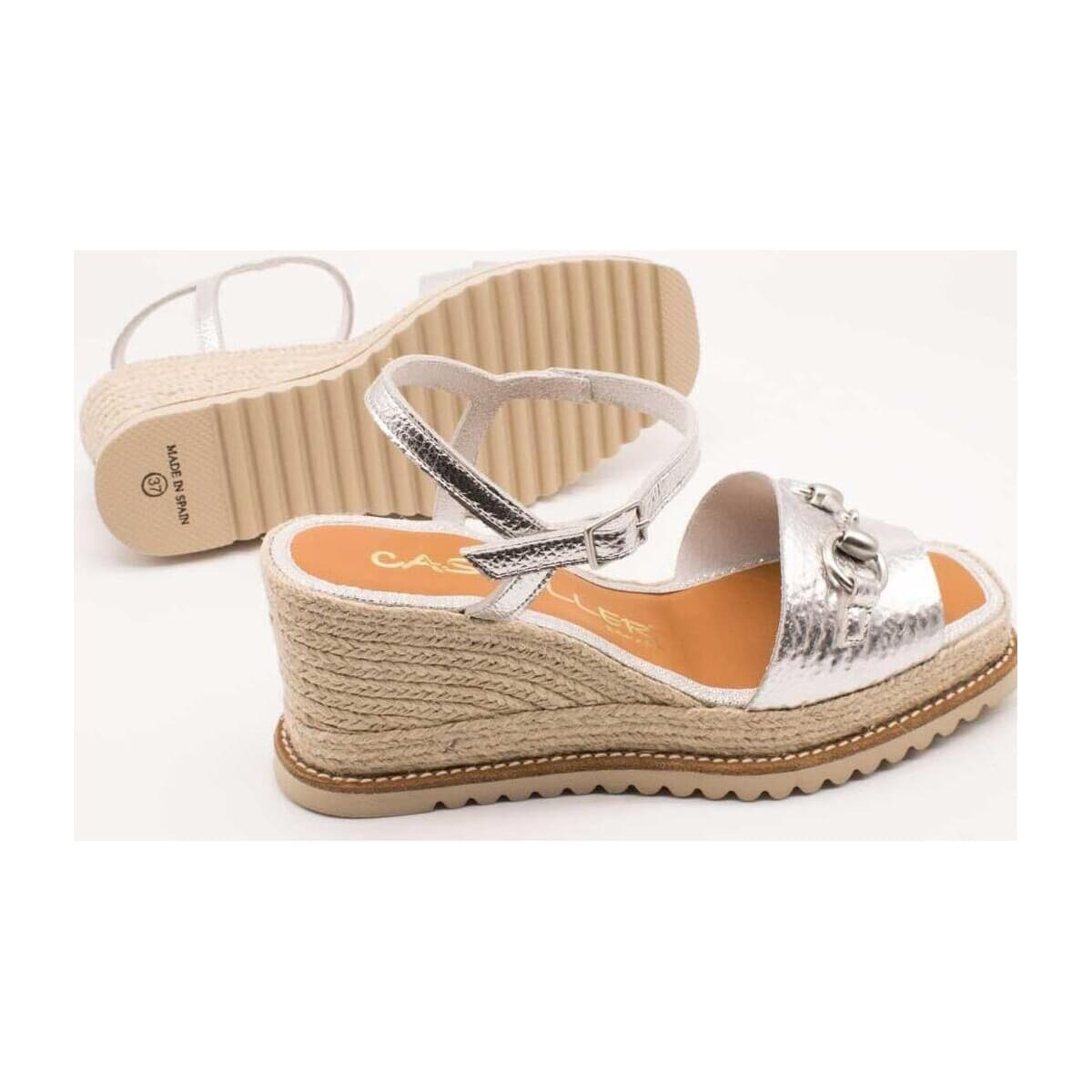 Women's Espadrilles Casteller Gray