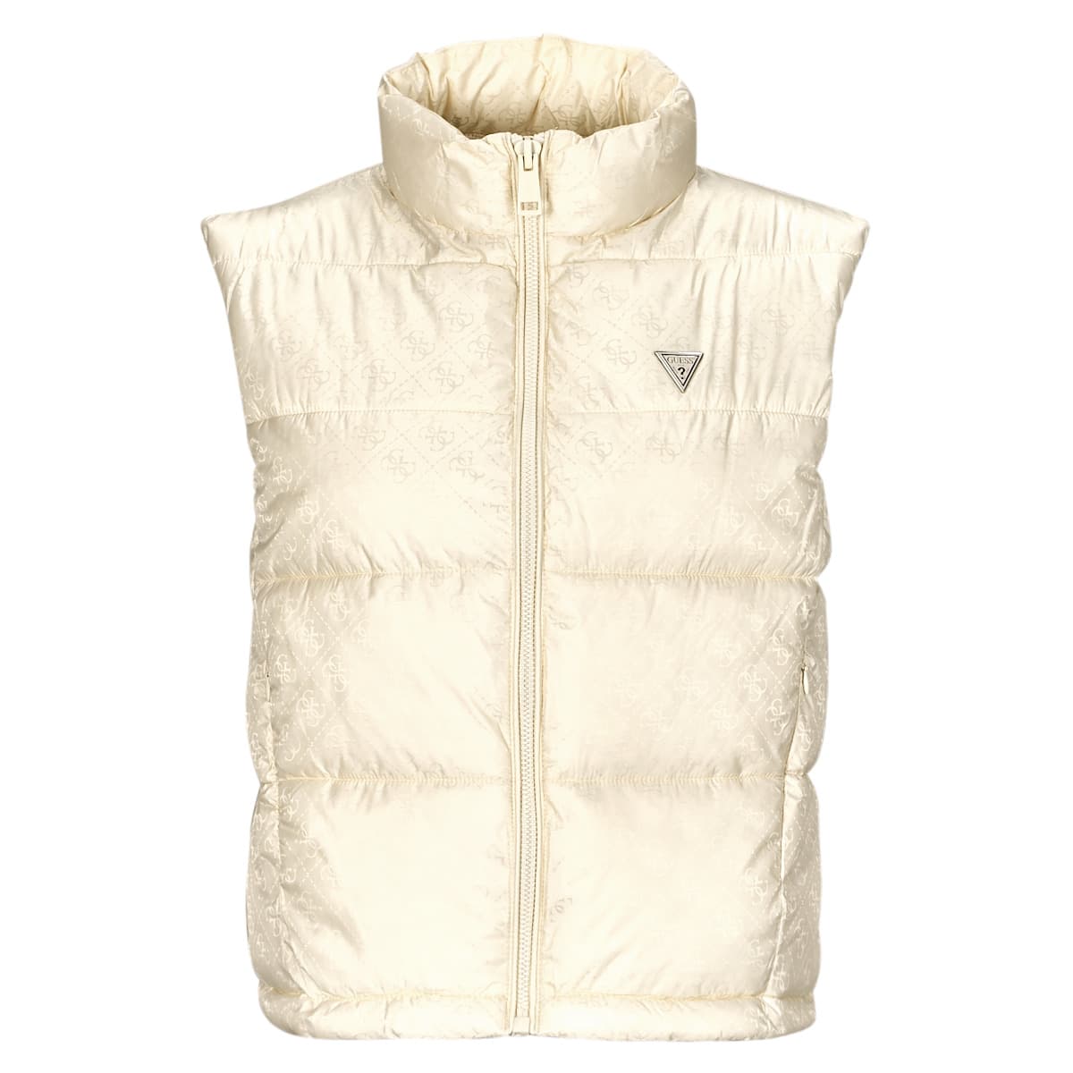 Χοντρό μπουφάν Guess NEW 4G LOGO PADDED VEST
