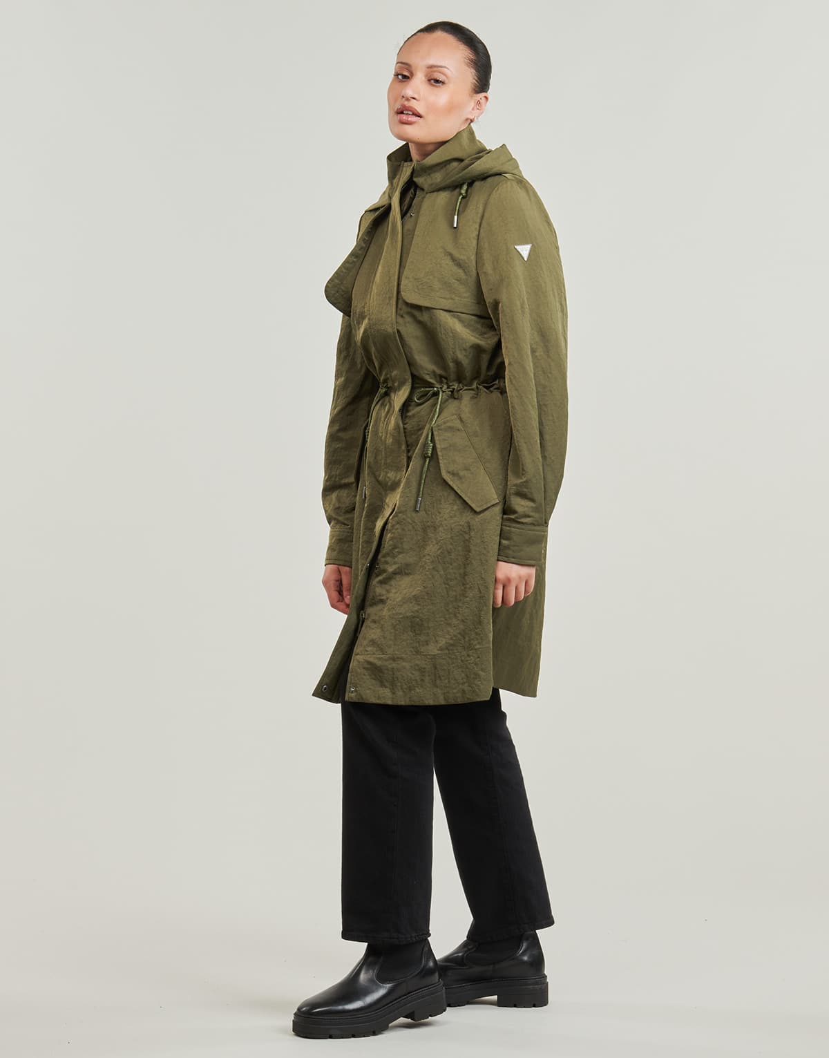 Women's Parkas Guess Khaki