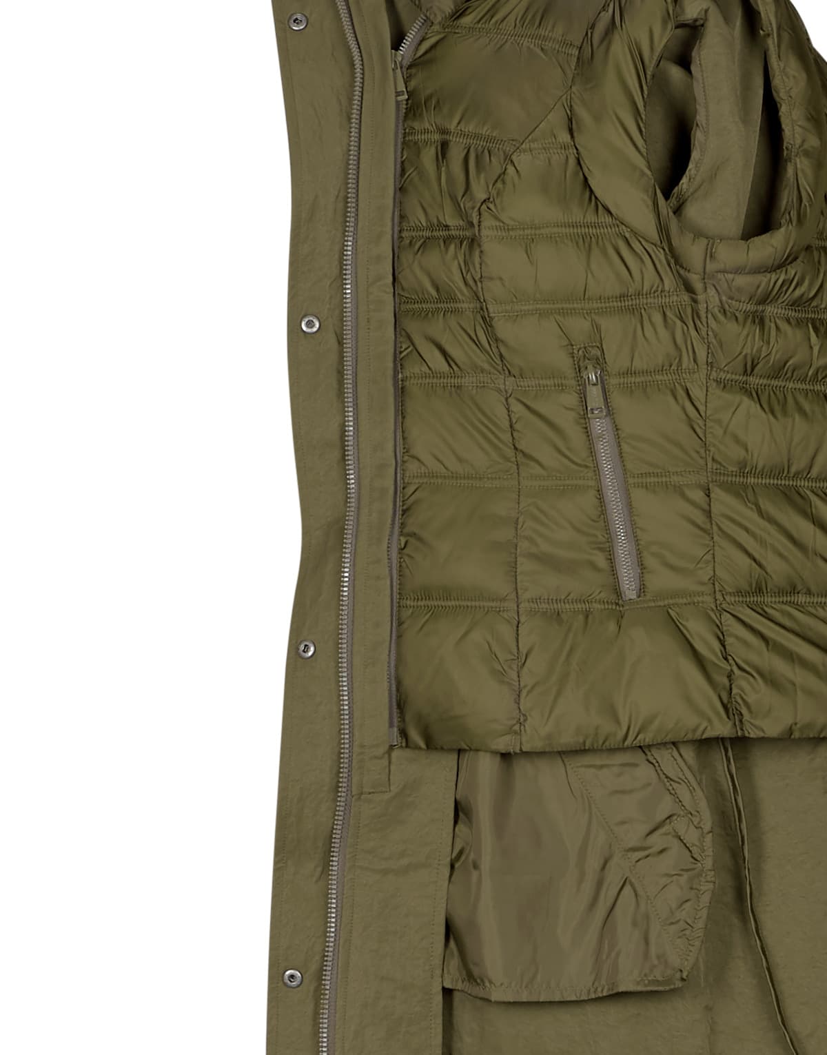 Women's Parkas Guess Khaki