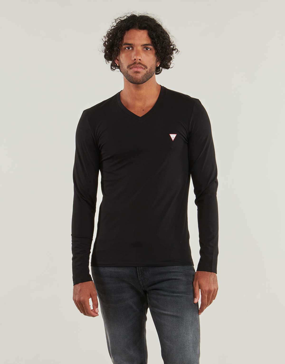 Men's T-Shirts Guess Black