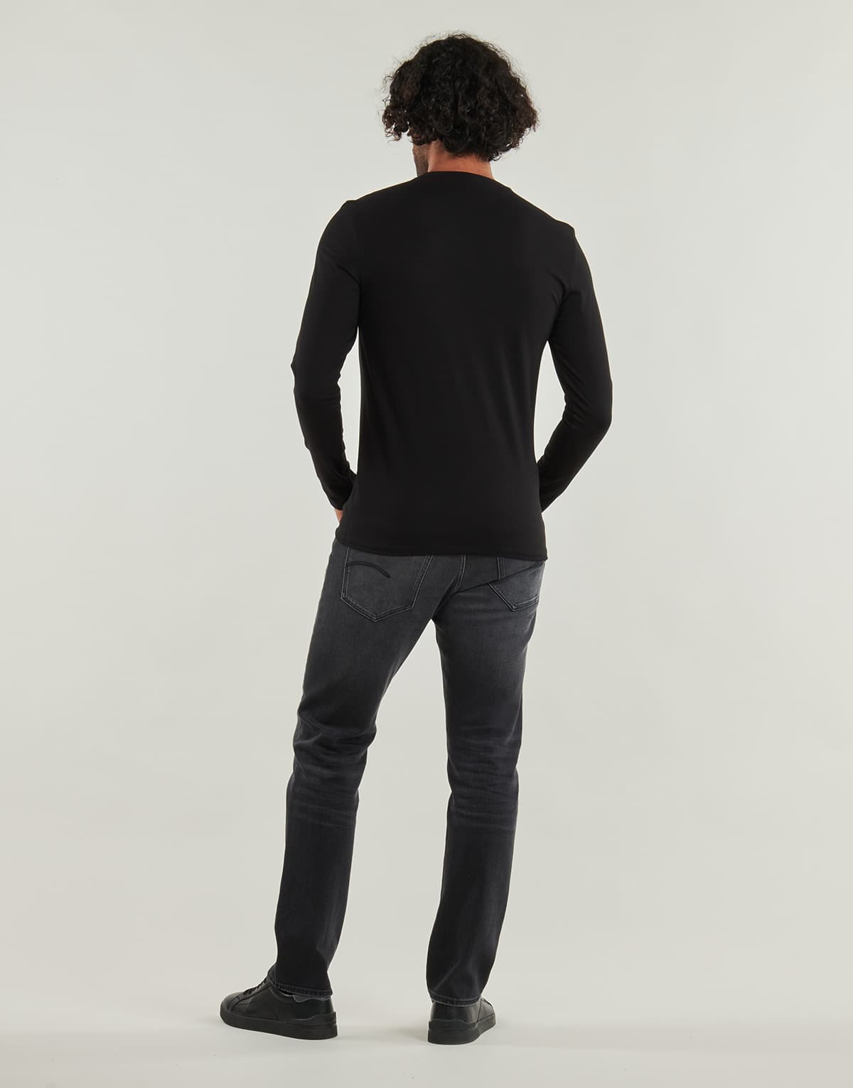 Men's T-Shirts Guess Black