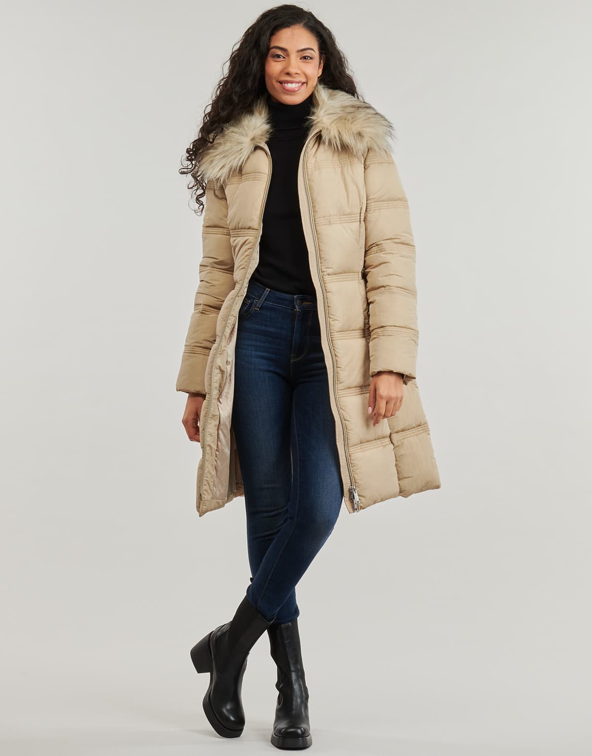 Women's Jackets Guess Beige