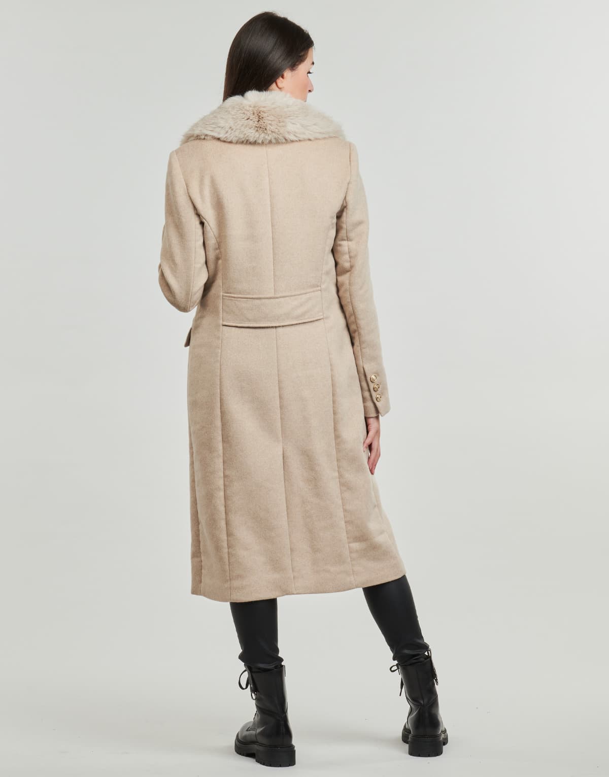 Women's Coats Guess Beige