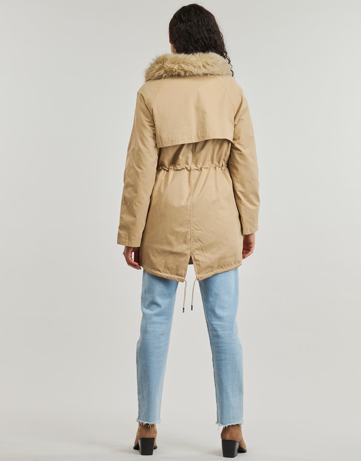 Women's Parkas Guess Beige