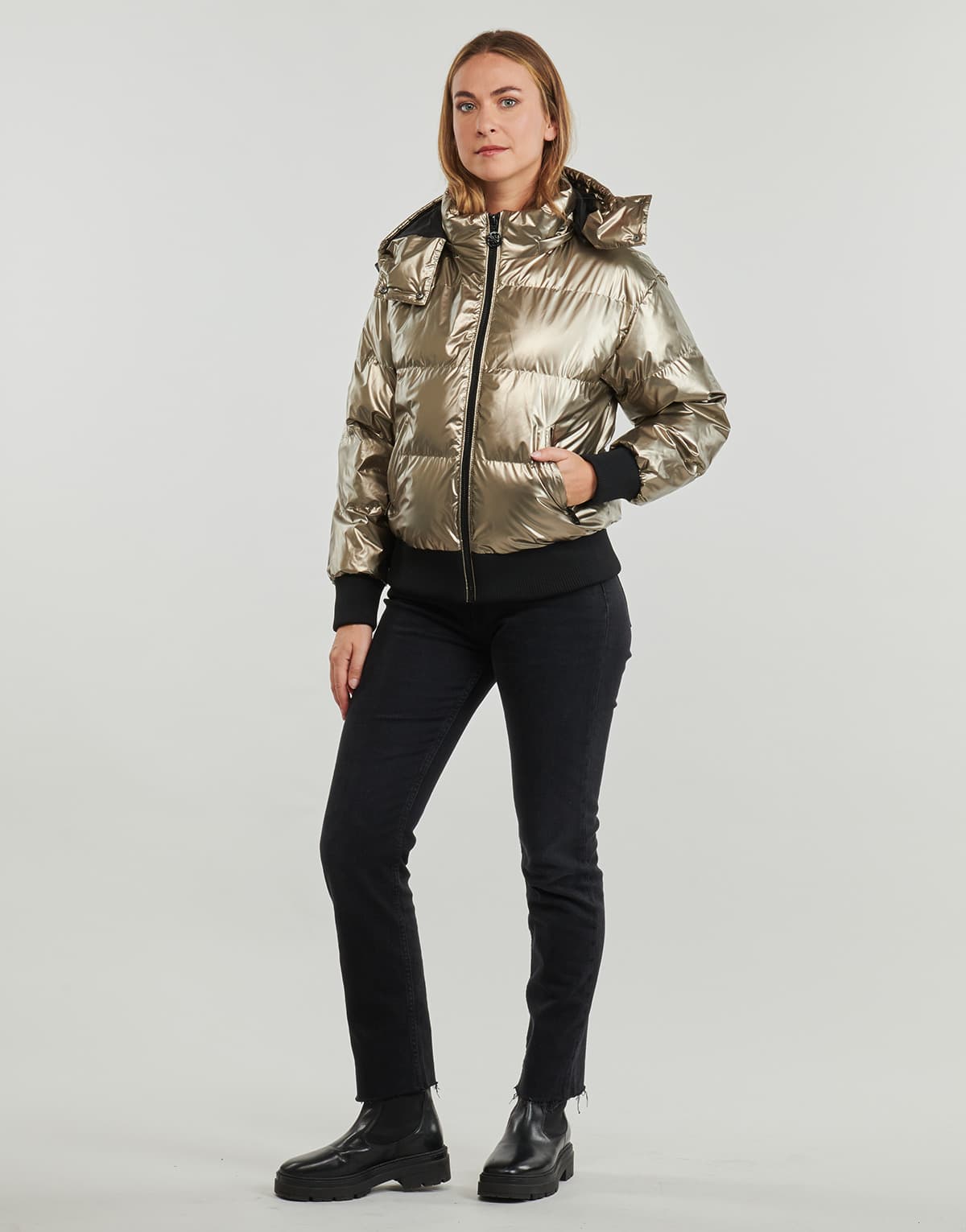 Women's Jackets Guess Gold